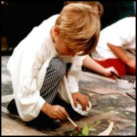 Cutout painting.